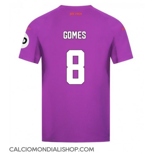 Maglie da calcio Wolves Joao Gomes #8 Terza Maglia 2024-25 Manica Corta